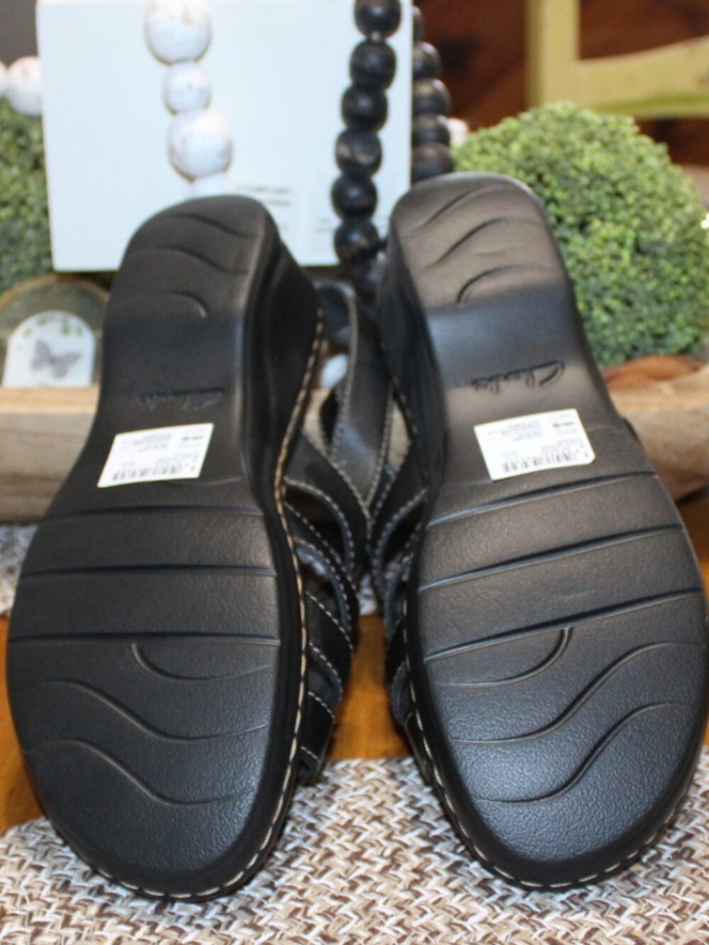 NWT Clark Lexi Venice Flower Sandal 9 1/2 WIDE. CUTE!! - Picture 10 of 10